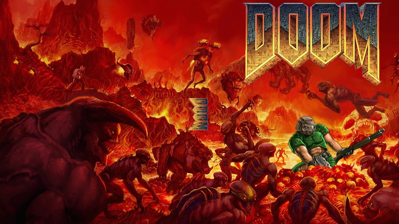 Doom - Rip & Tear (Classic Doom style Cover)