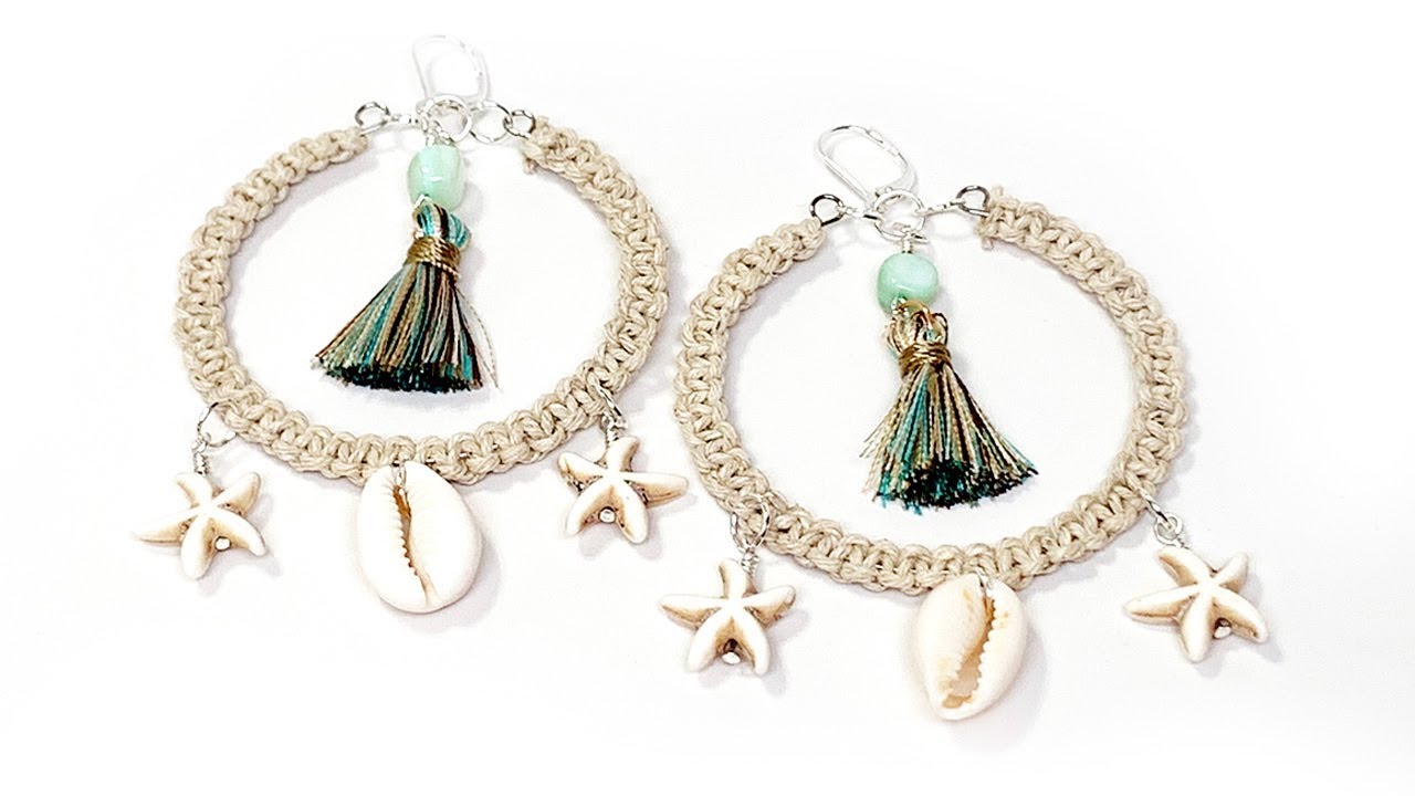 Destination: Waikiki Memory Wire Earrings Tutorial