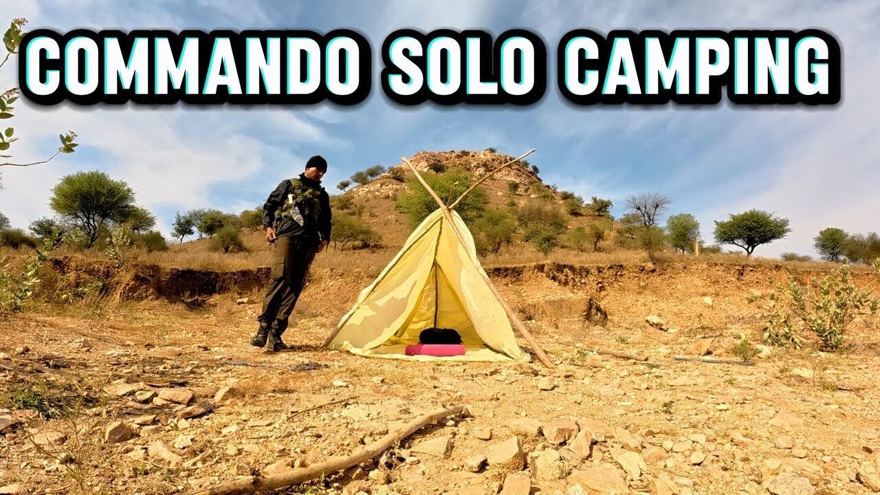 Commando Solo Camping in the jungle & Mountains | Camping & Adventure | Unknown Dreamer