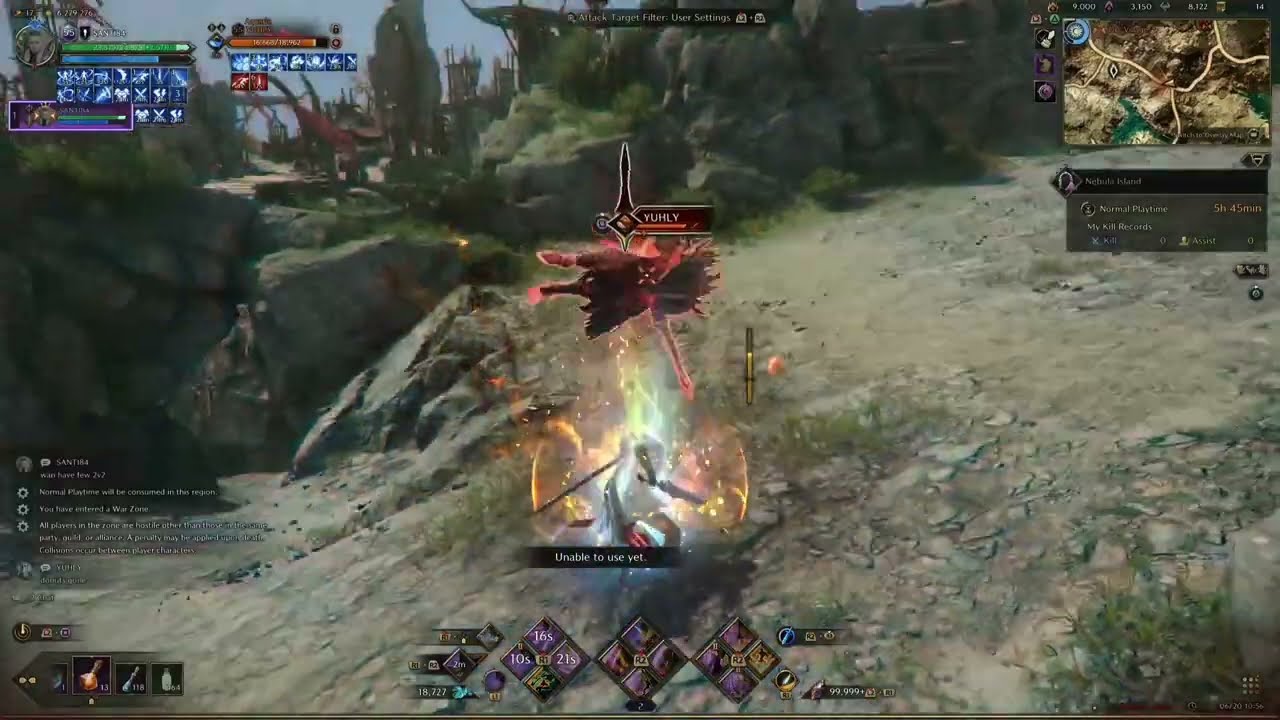 SteelHeart VS Crusader (Nebula Pvp) Throne and Liberty