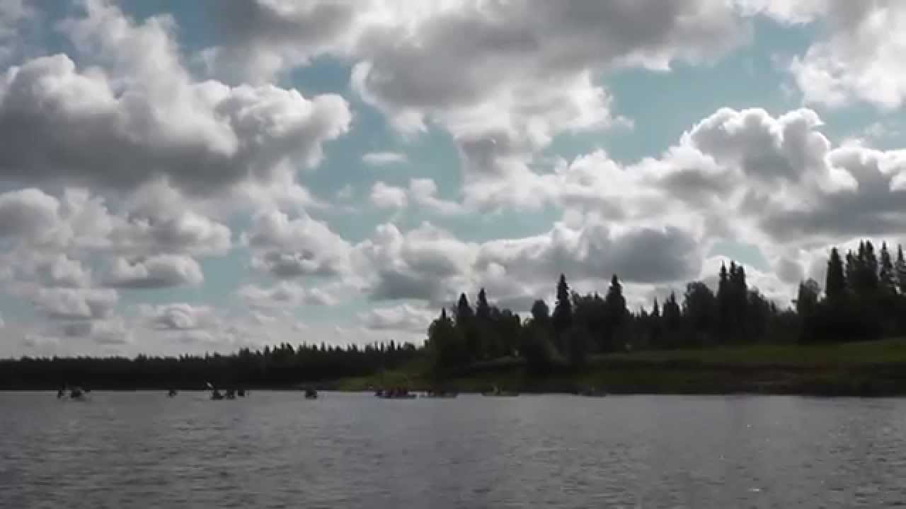 Kemijoki Experience. Полуночная гребля на реке Kemijoki 18 July