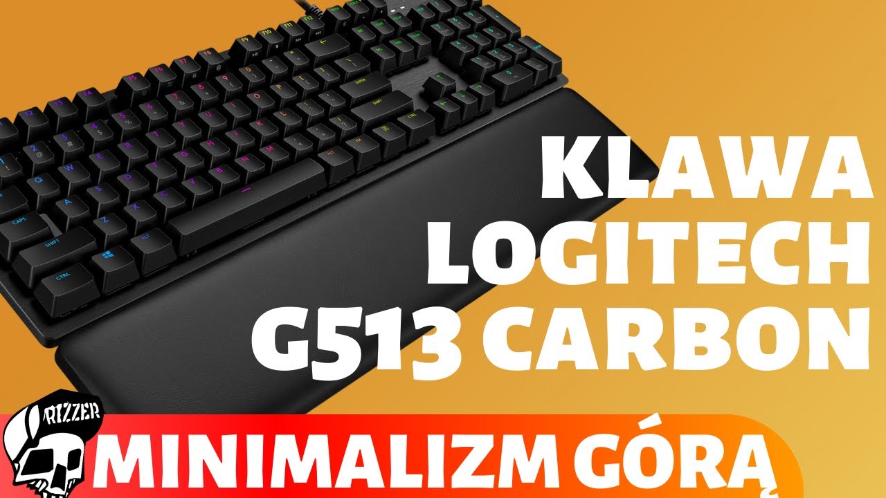 MINIMALIZM ZACHWYCA  - Recenzja LOGITECH G513 CARBON | Test Klawiatura Mechaniczna do Gier