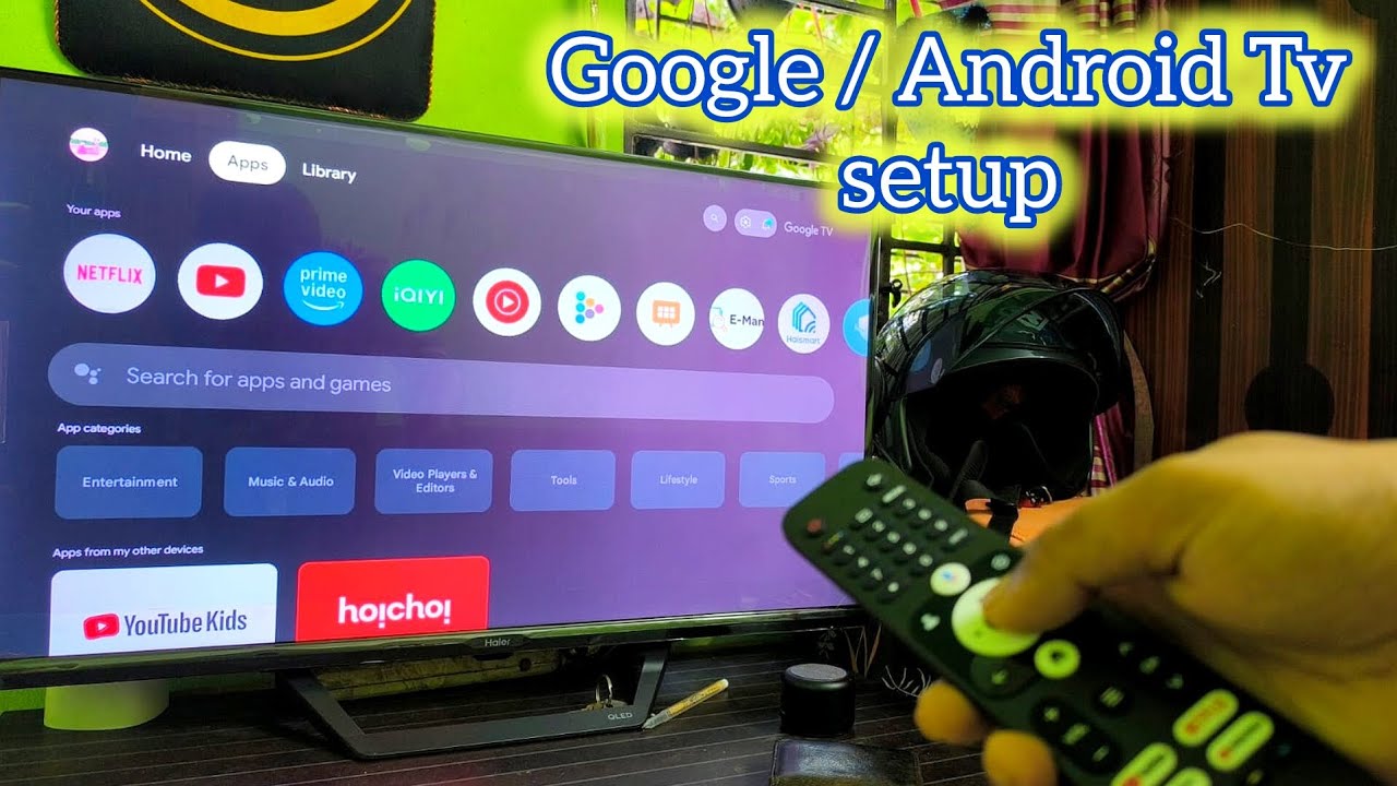 🇧🇩 How to Setup Haier Google / Android TV