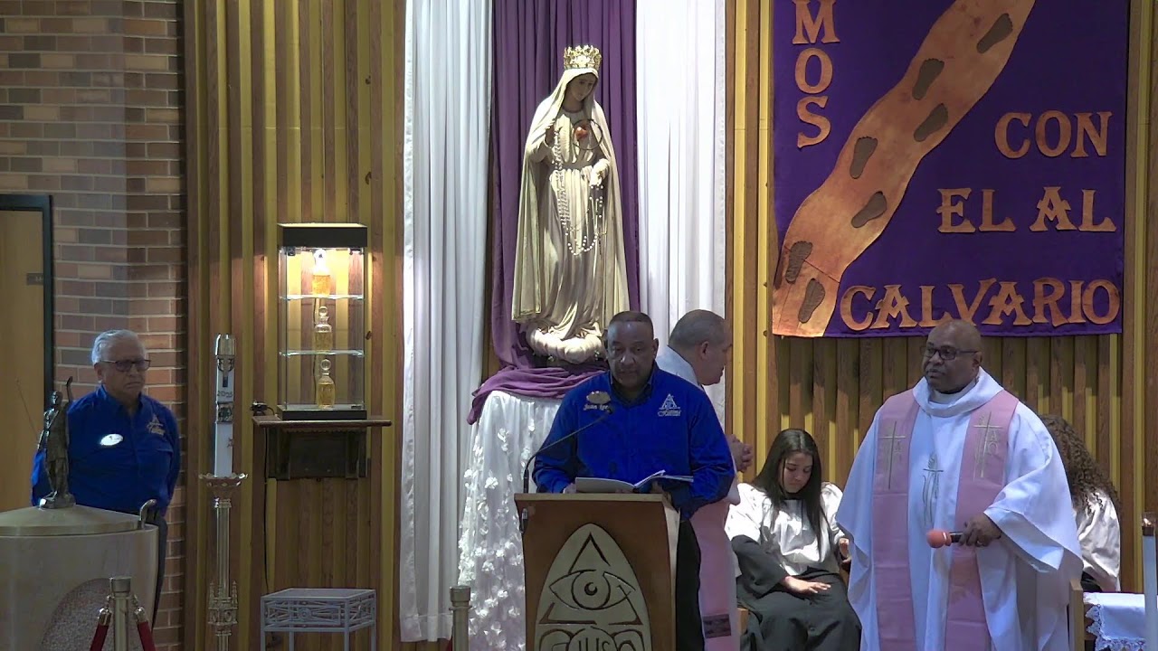Nuestra Señora de Fatima, 15 de marzo del 2026, Cuarto Domingo de Cuaresma, Misa 1PM