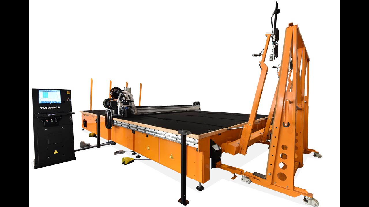 TUROMAS RUBI 303VA - Float glass cutting table | Mesa de corte para vidrio monolítico