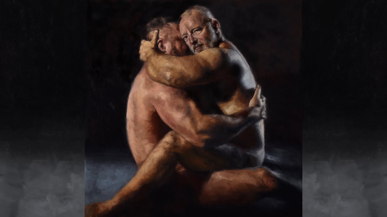 Mine: Male Nude Painting Time-laspe