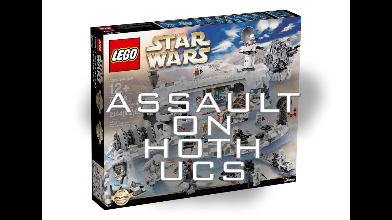 4K Star Wars Assault on Hoth - 75098 UCS FIRST LOOK Summer 2016