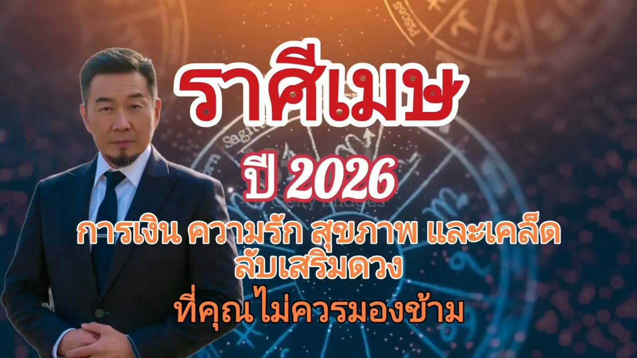 ราศีเมษ 2026 (2569) ปีแห่งการขยายตัวและชัยชนะ โอกาสทองมาถึงแล้ว