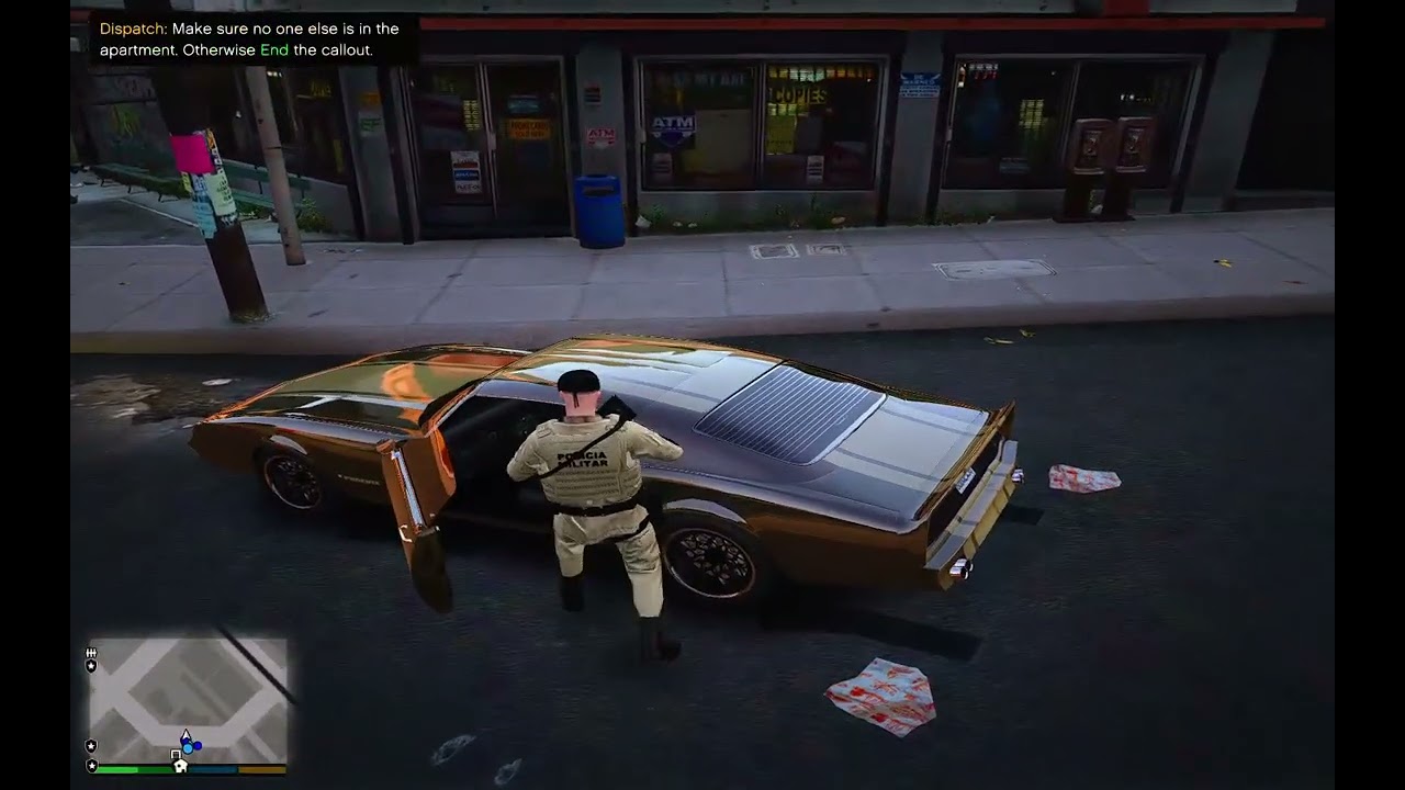 GTA V  PATRULHAMENTO NOTURNO COM A PMBA 14 CIPM ASSALTANTE TENTOU ROUBAR A CASA MAIS SE DEU MAL
