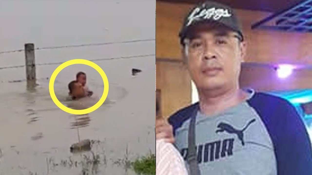 Fakta Video Viral Korban Banjir di Tol Madiun, Sosok Penolong Ternyata Seorang Anggota Polisi