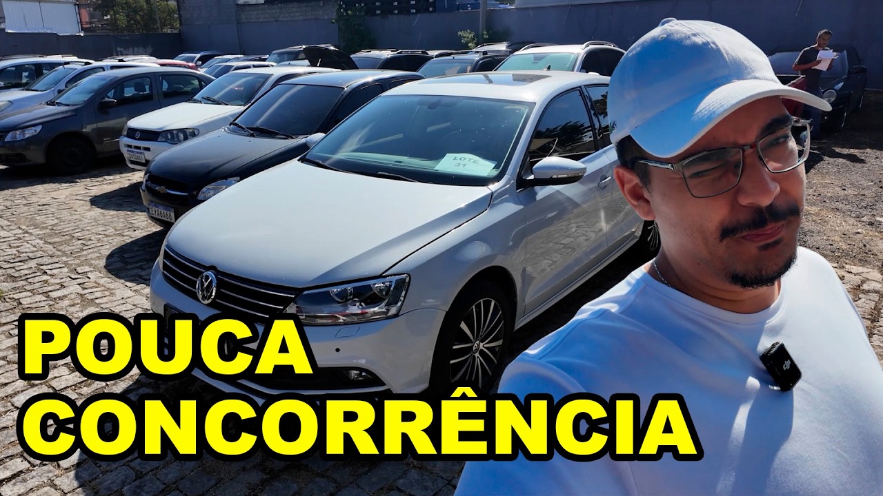 ENCONTREI CARROS BARATOS E COM POUCA CONCORRÊNCIA NESSE LEILÃO