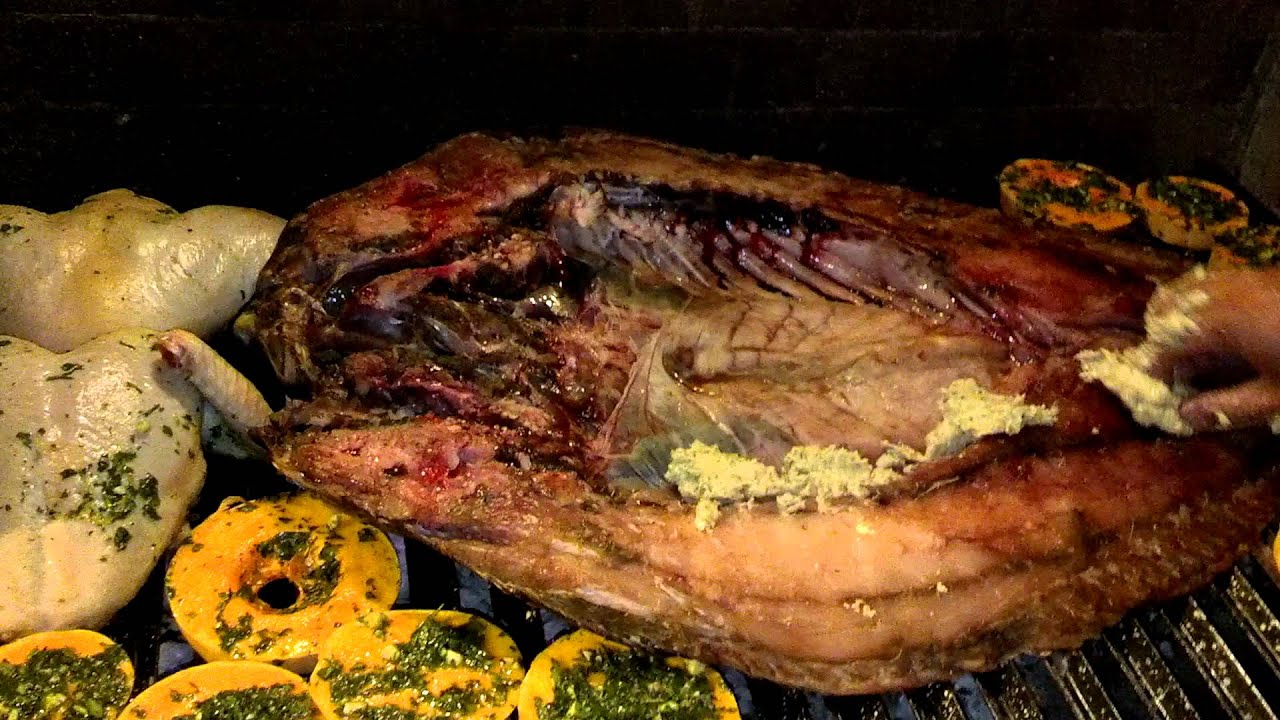 Corvina Negra a la parrilla