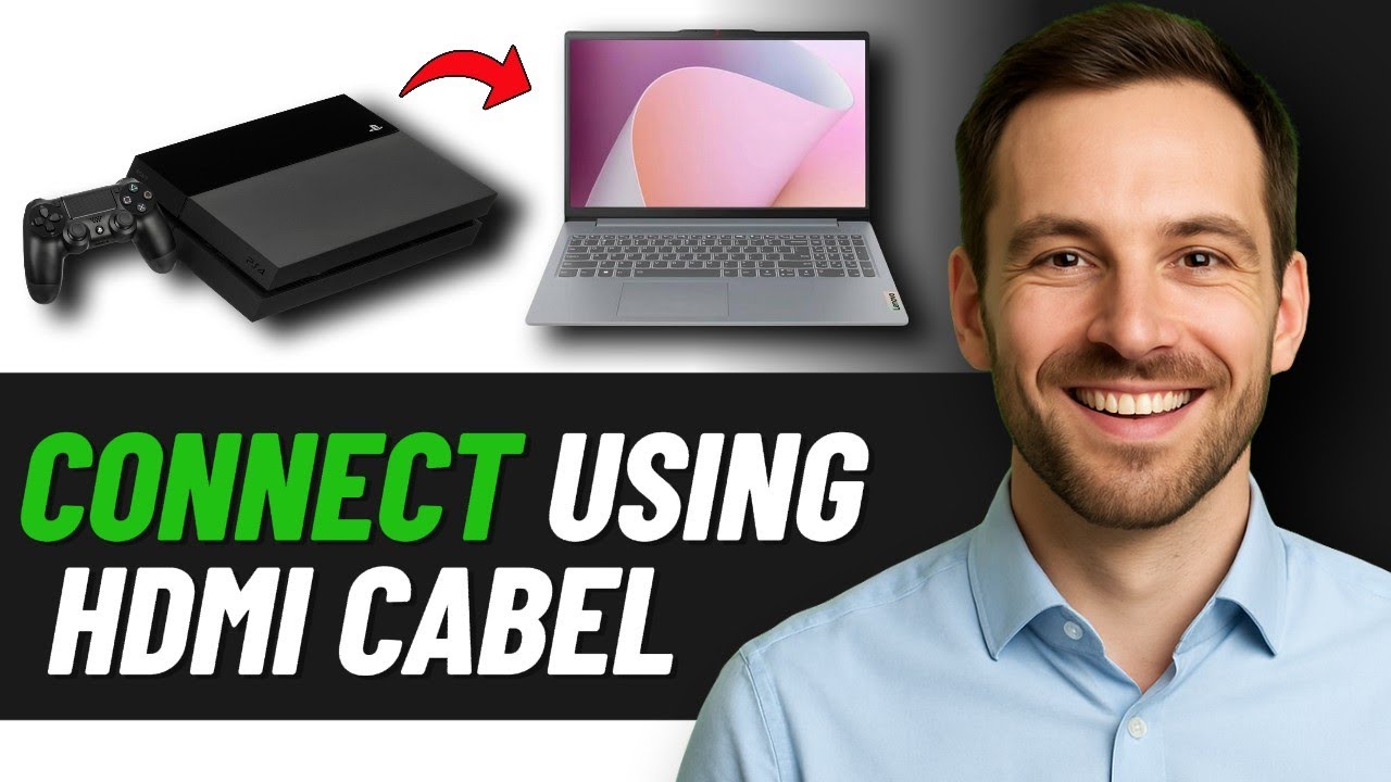 How To Connect PS4 To Laptop With HDMI Cable 2026 (STEP BY STEP)
