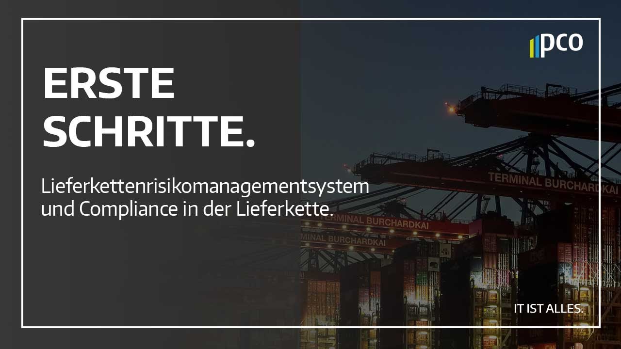 Erste Schritte f&uuml;r eine sichere Lieferkette