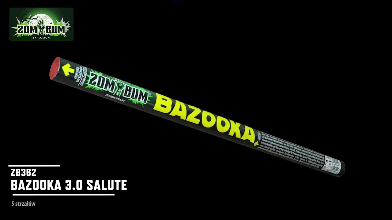 Bazooka 3.0 Salute ZomBum Explosion 5sh 30mm ZB362