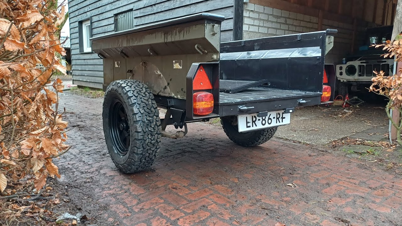 rebuilding an old military trailer for my suzuki samurai (part 1)