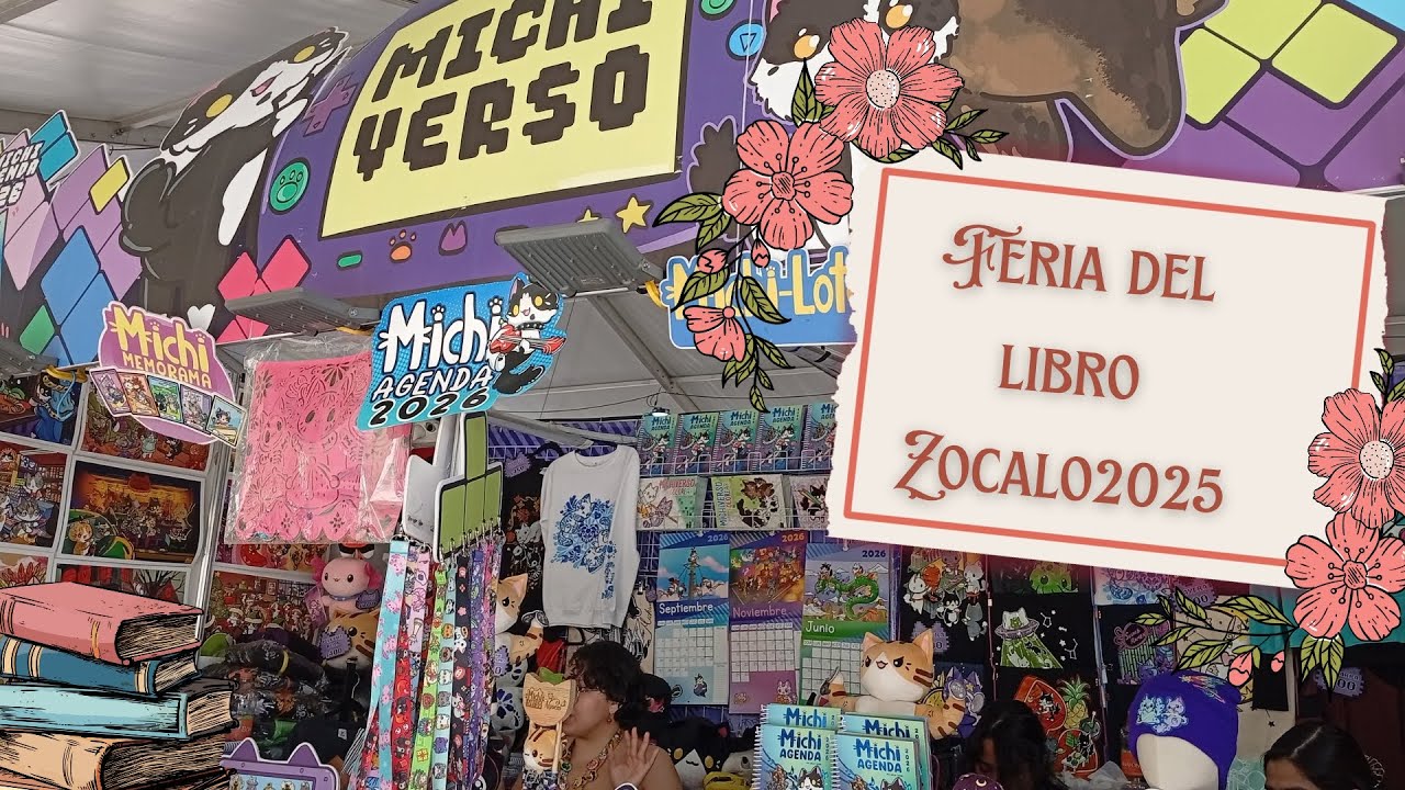 ࿔*:･📖 FERIA INTERNACIONAL DEL LIBRO ZOCALO 2025 