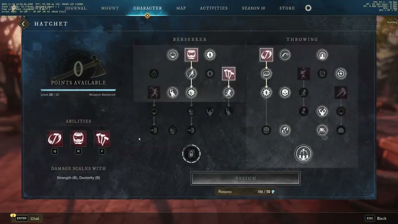 New World - My current PVE builds