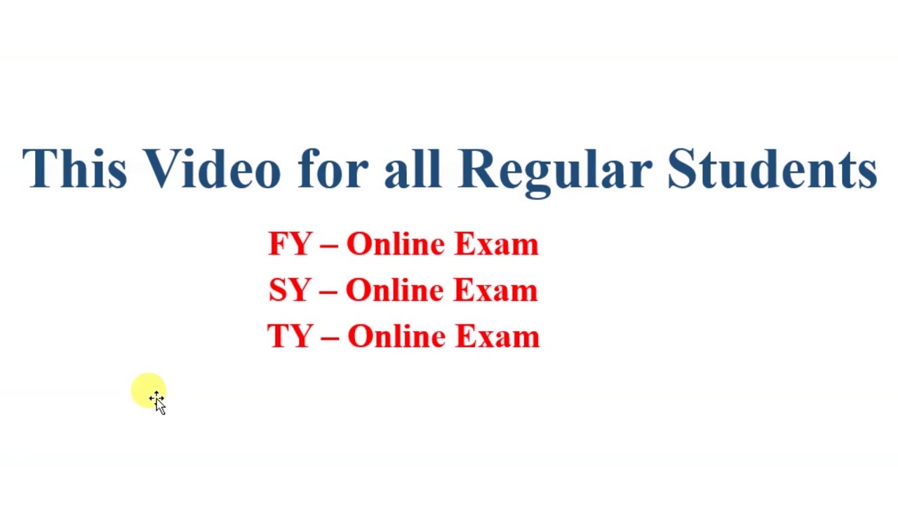 How to Prepare for MCQ for all Subject | Online Exam | Mumbai University | Regular college