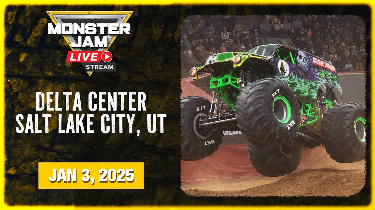 Monster Jam: Salt Lake City - 1 (Full Event) | Jan 3, 2025 | Arena West