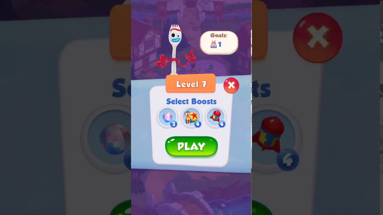 Toy Story Drop! [BRAVE SIR FORKY] Level 7
