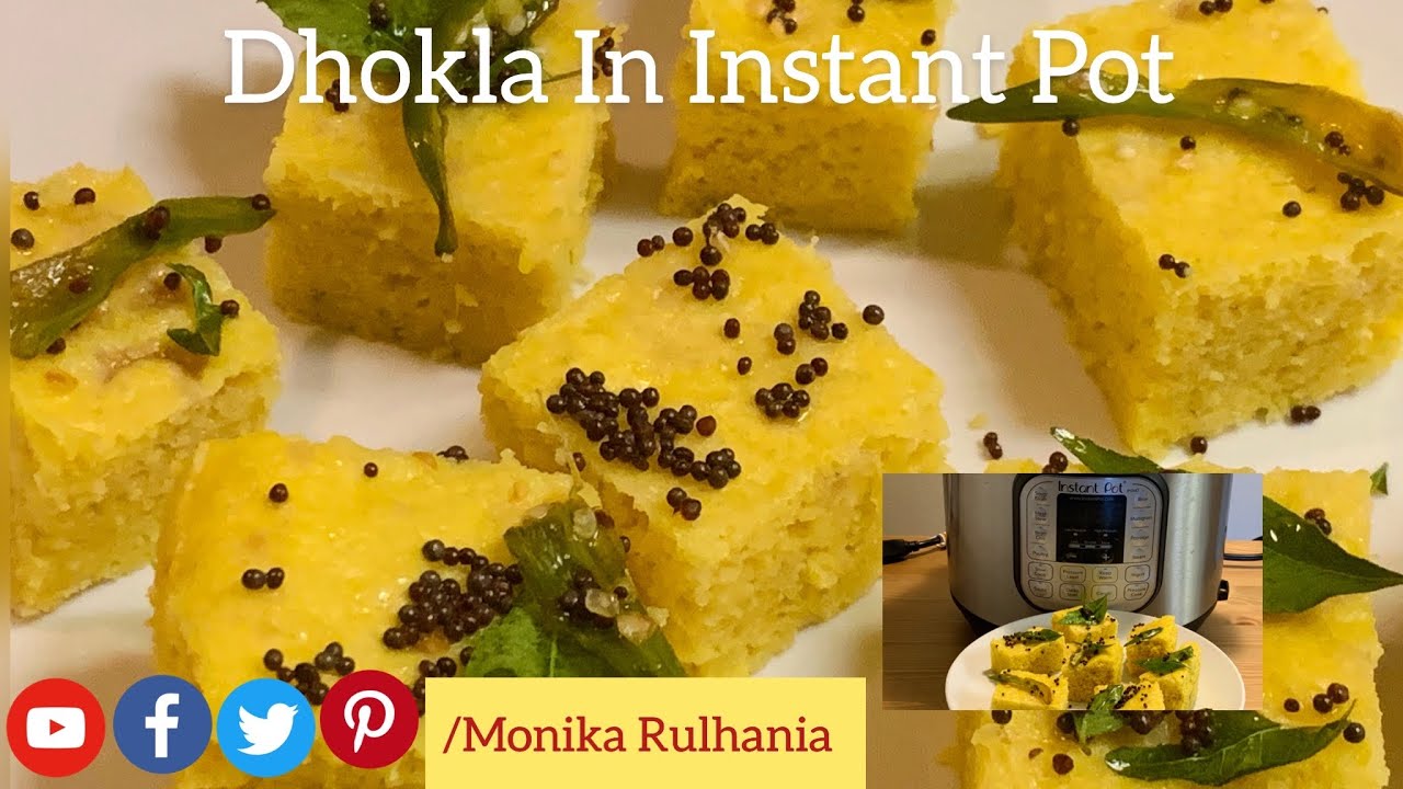 Khaman Dhokla in Instant Pot | Instant Pot Recipe#1 | Soft & Spongy Dhokla Recipe | Quick Recipe
