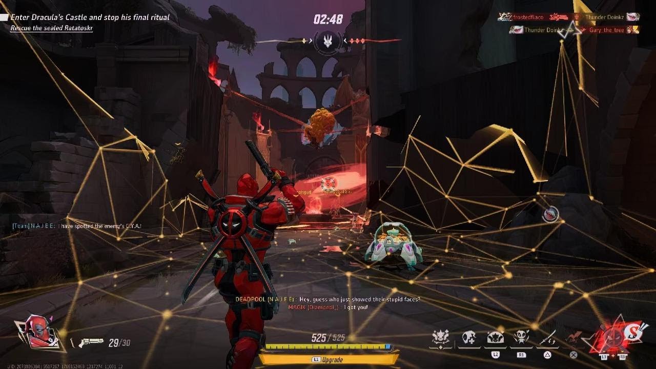 Marvel Rivals 24-1 Deadpool GAMEPLAY