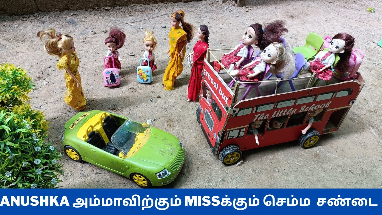 anushka அம்மாவிற்கும் missக்கும் செம்ம  சண்டை | #thelittlecookdorabora