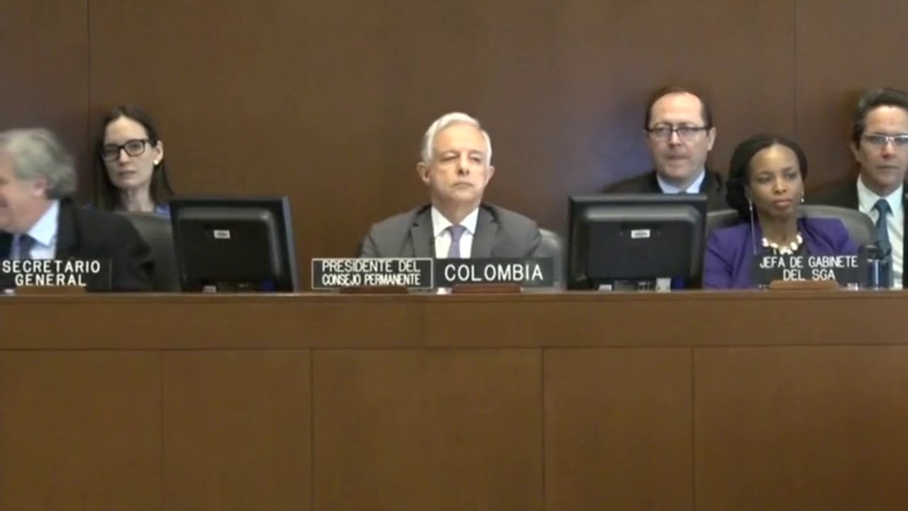 Desde la OEA: Sesión especial sobre Venezuela