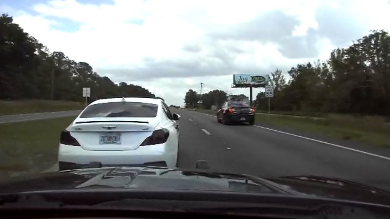 Perp in Genesis G70 Takes FHP on Wild Chase, Ends with Brutal PIT!