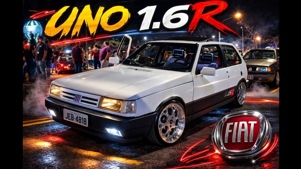ELE FOI PREMIADO COM ESSA JOIA FIAT UNO 1.6 R 1994 COM TETO SOLAR E UMA CONFIGURAÇÃO INSANA.