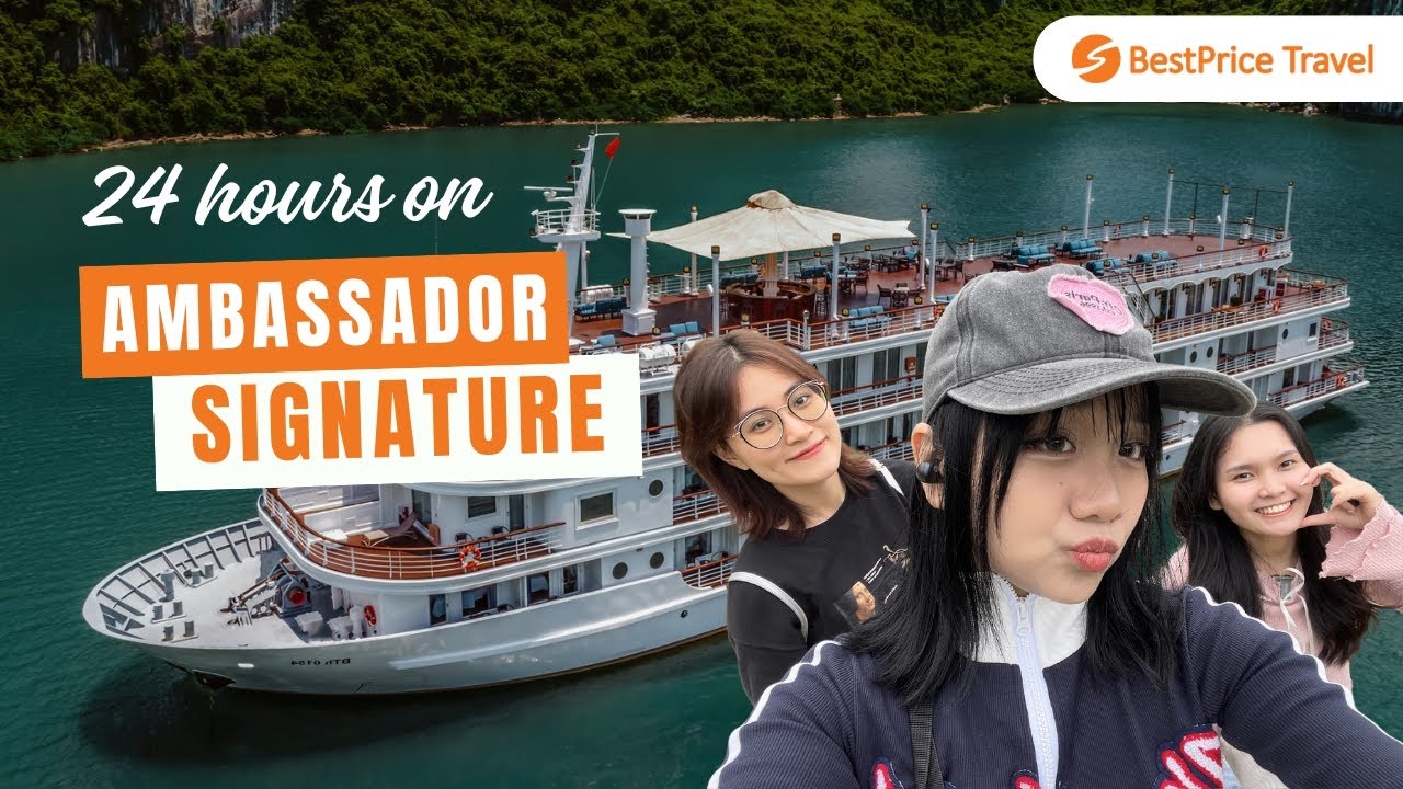 Ambassador Signature Halong Bay Cruise: 24-Hour Luxury & Eco Adventure