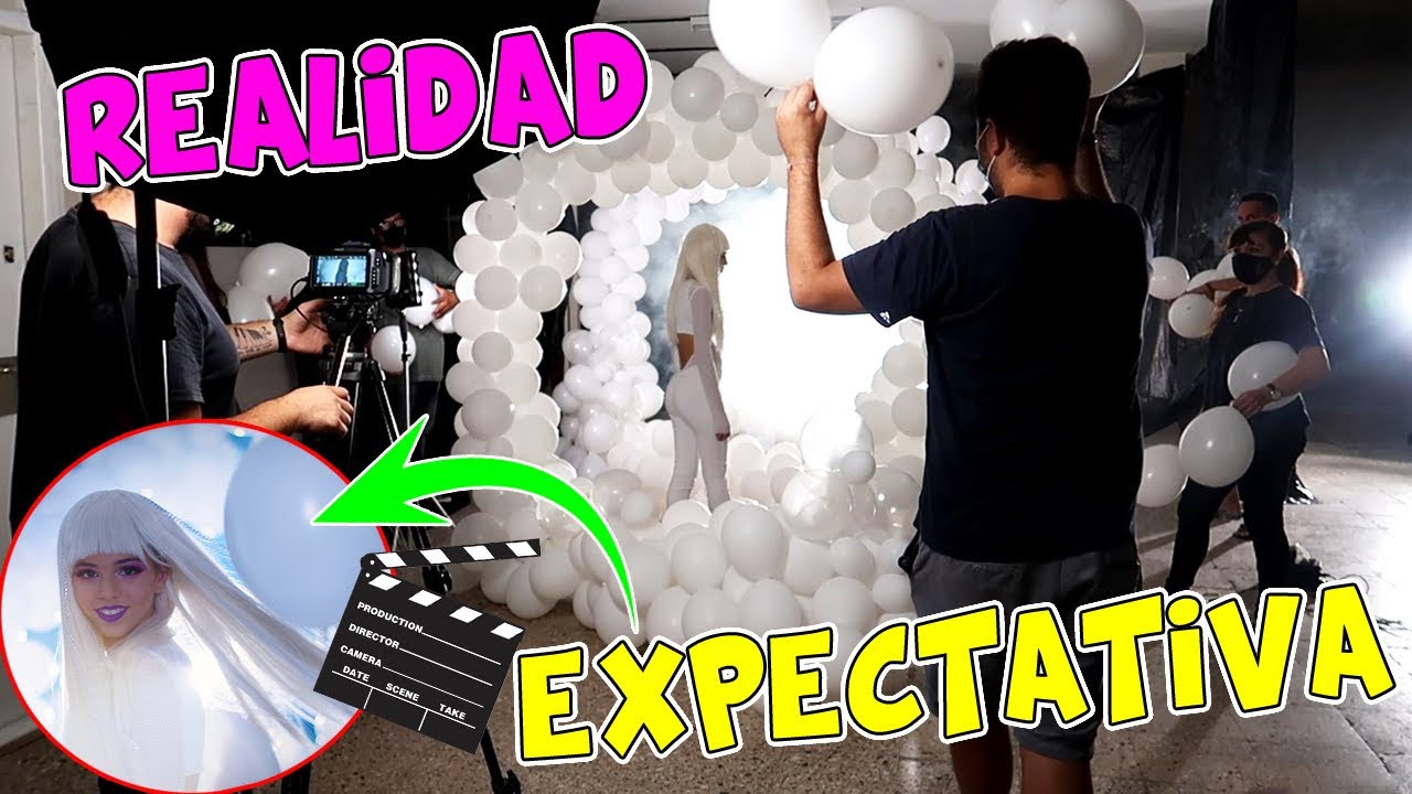 IMPACTANTE EL LUGAR DE LOS GLOBOS DE MI VIDEO CLIP YA UN MILLÓN DETRÁS DE CÁMARAS / El mundo de Indy