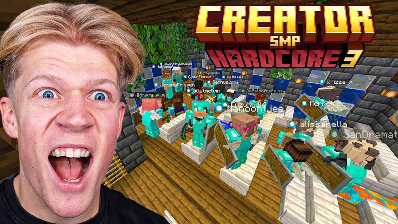 HET IS OORLOG TEGEN TEAM ZUID! (CreatorSMP Hardcore 3)