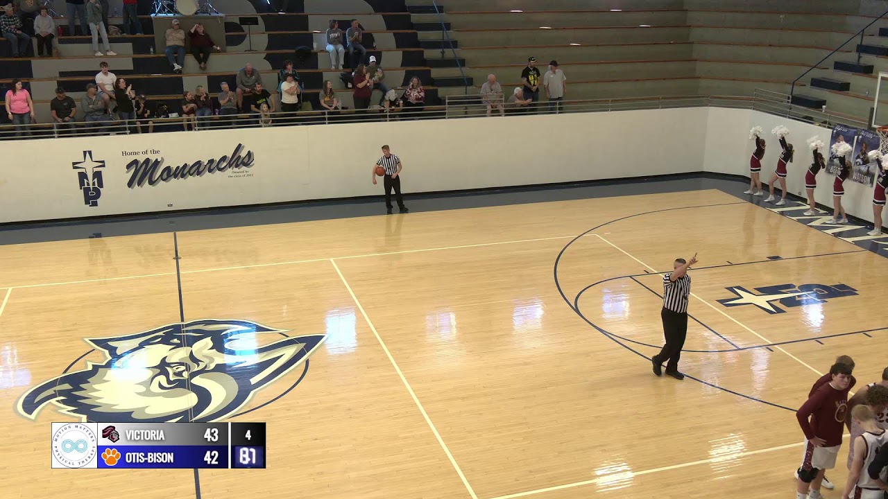 2026-02-28 - Otis-Bison HS Basketball with Victoria - KSHSAA 1A DII Sub-State Semifinal