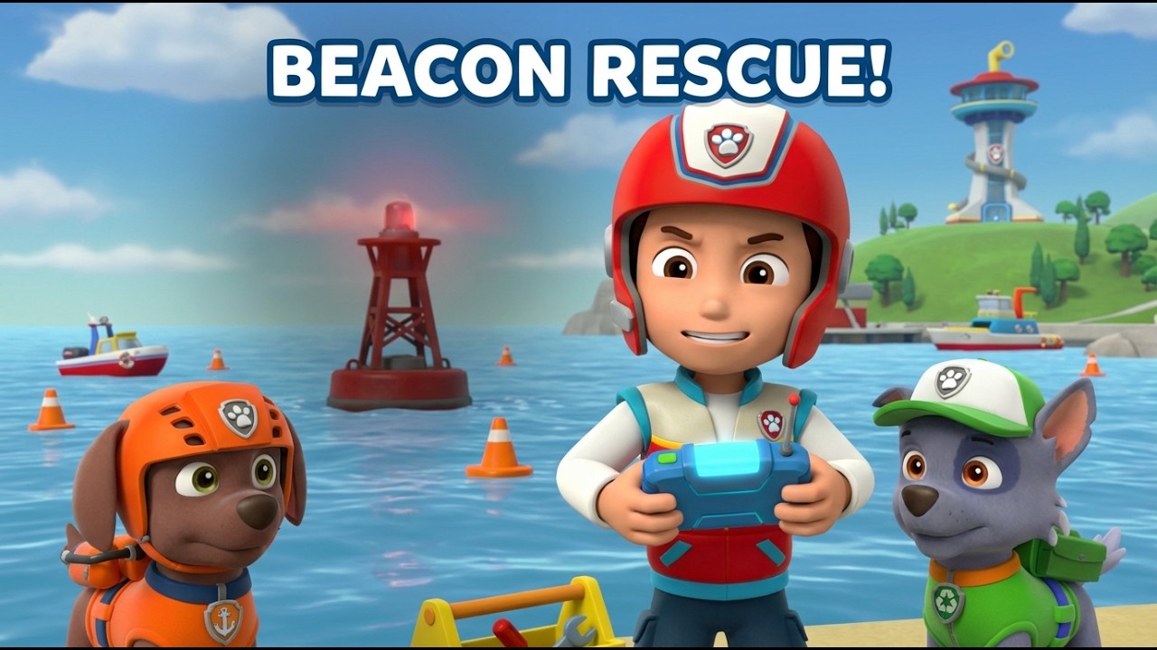 The Harbor Buoy Beacon Breakdown! 🛟📡 - Paw Patrol