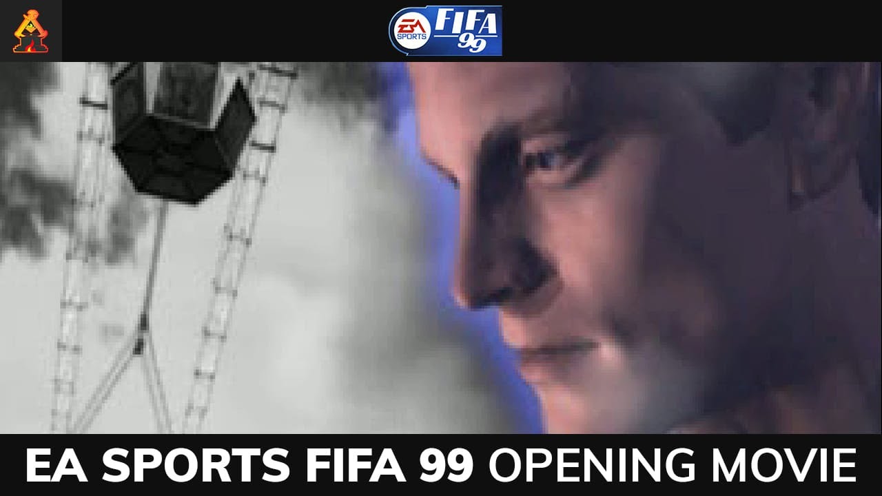 EA Sports&trade; FIFA 99 Opening Movie Cinematic & Gameplay Demo (PlayStation 1) [4K60]