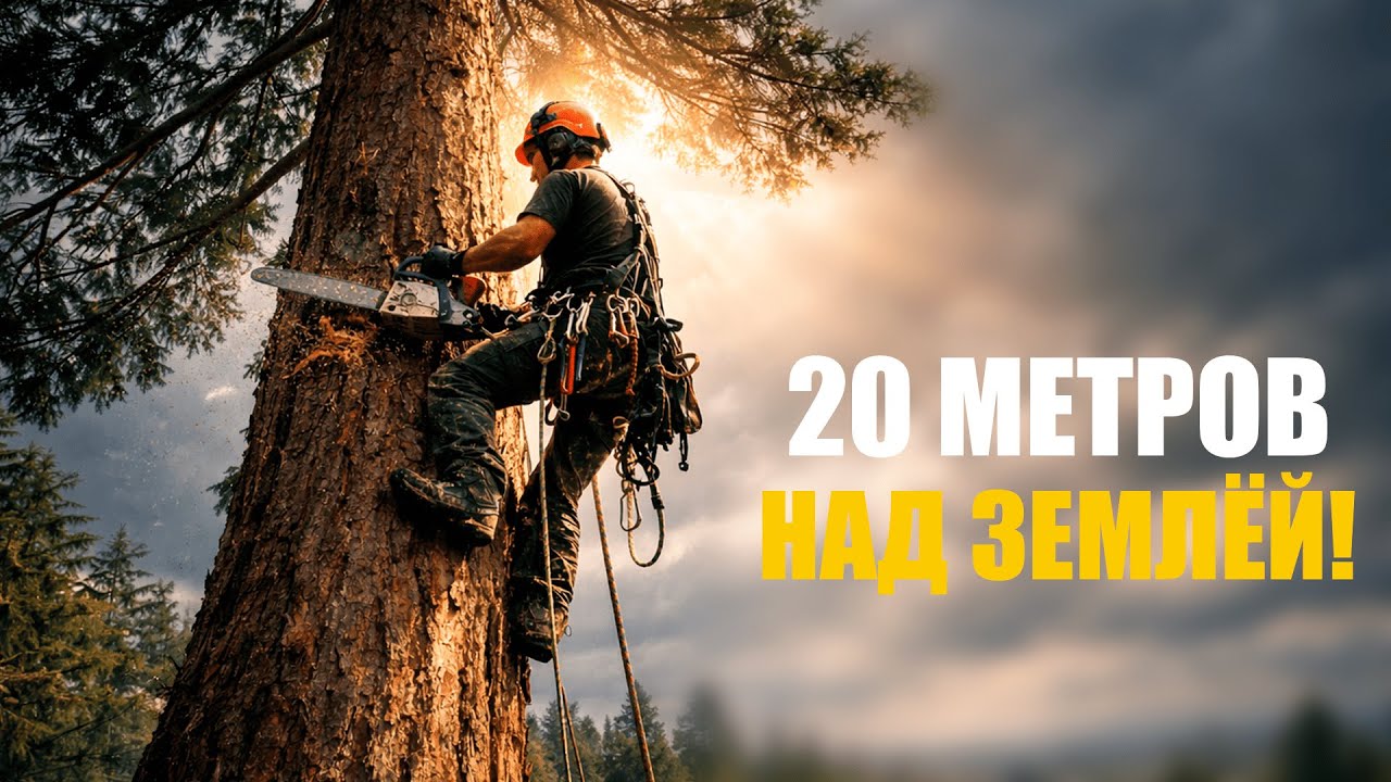 Дерево зависло. Что делать? Реальная практика арбористов