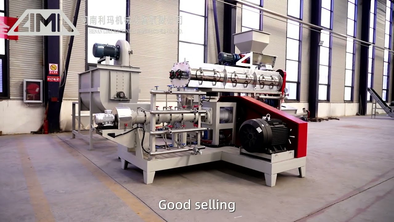 Wet-type Fish Feed Extruder, Lima Machinery