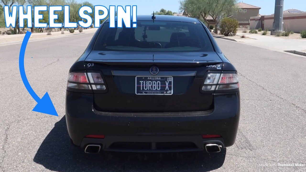 Launch Control in My Saab 9-3 Turbo X is CRAZY!