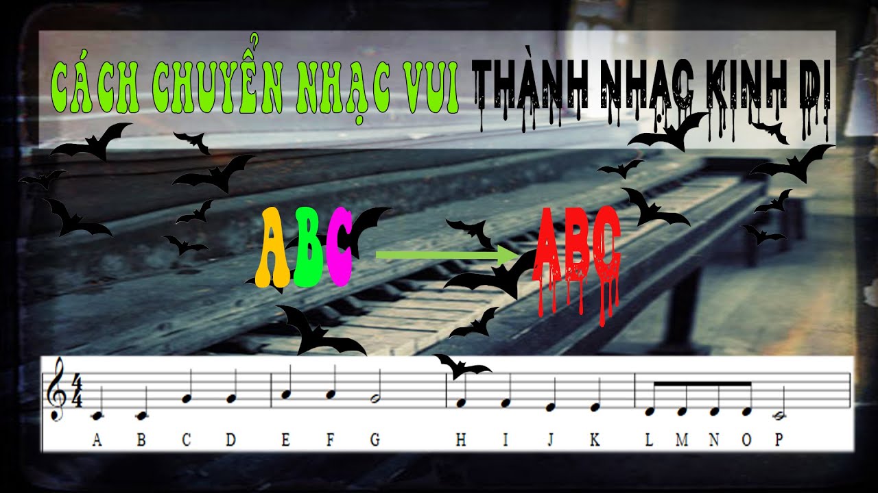 Cách biến nhạc vui thành nhạc kinh dị | Tawn Music