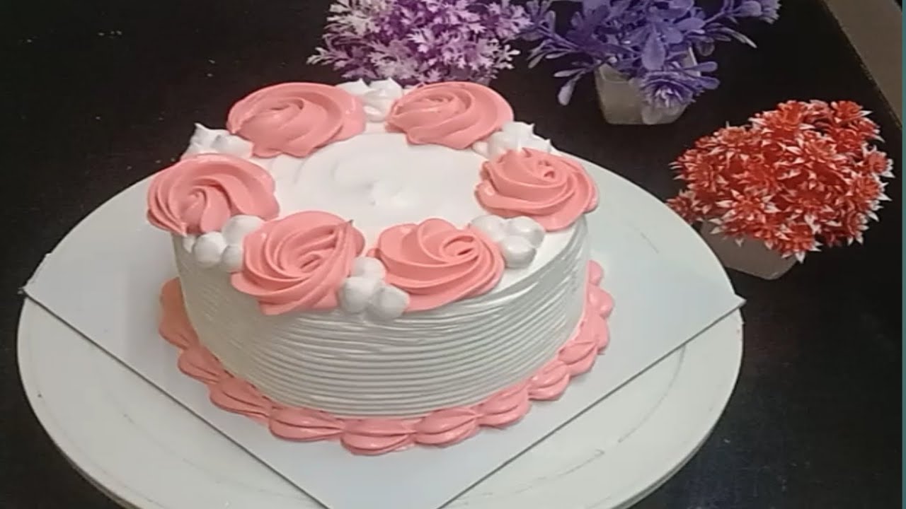 Vanilla cake recipe|scratch se cake kaise banaye|soft spongy and beautiful cake|