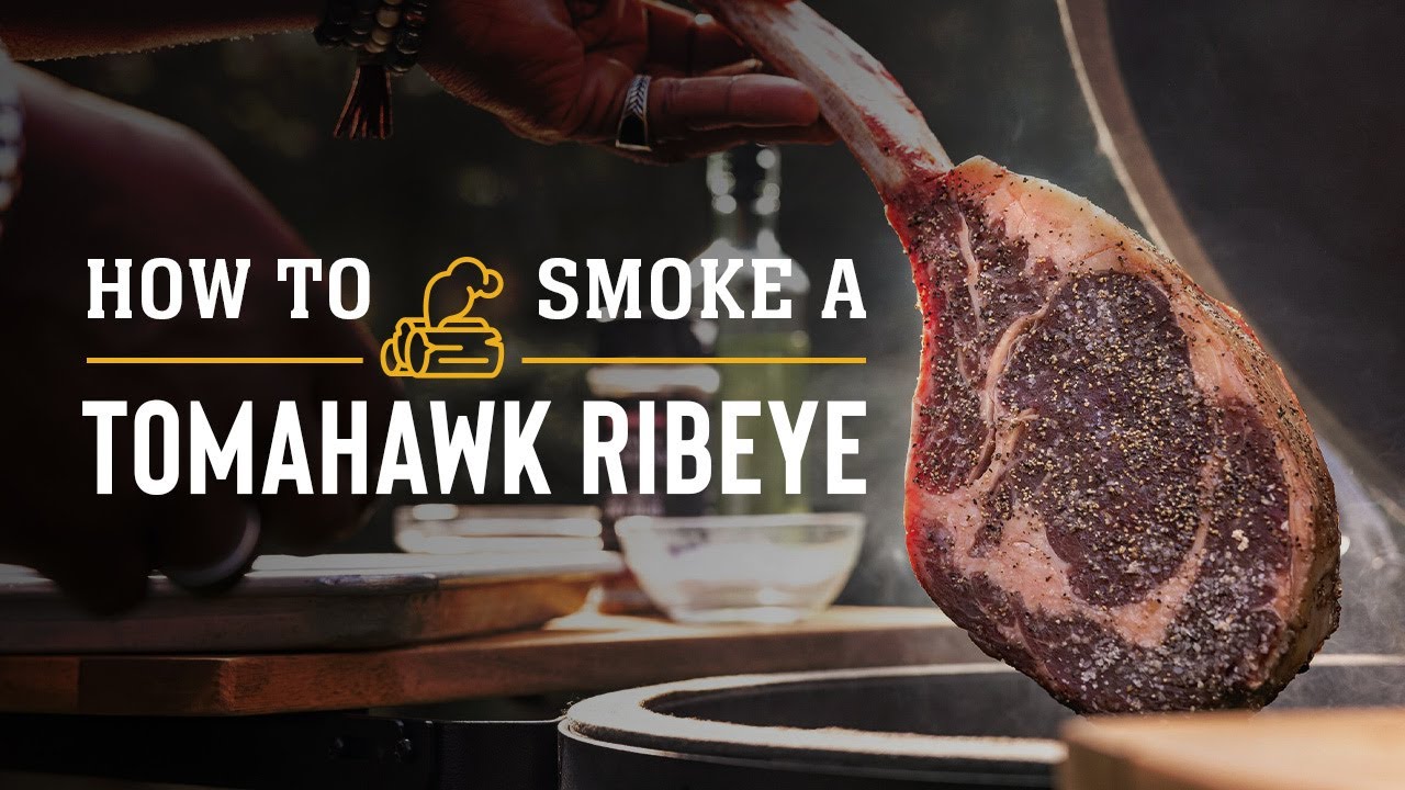 How to Smoke a Tomahawk Ribeye