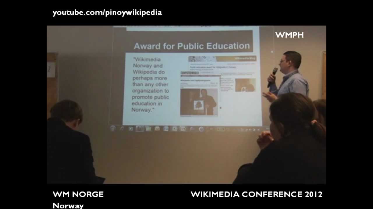 Wikimedia Norge - State of the Chapter 2012 - WM Conference in Berlin, Germany