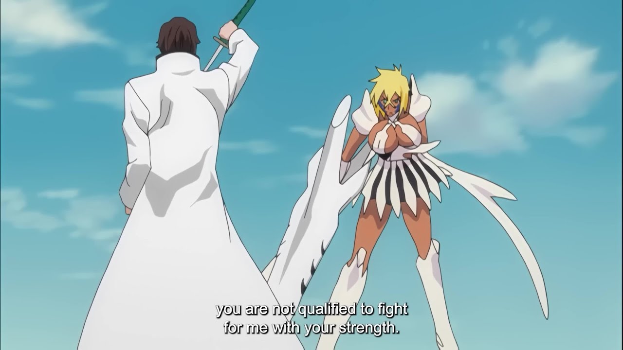 Aizen VS Halibel English Sub