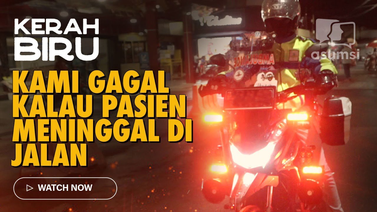 Kerah Biru: Escorting Ambulance Menerobos Kemacetan, Dicibir Orang