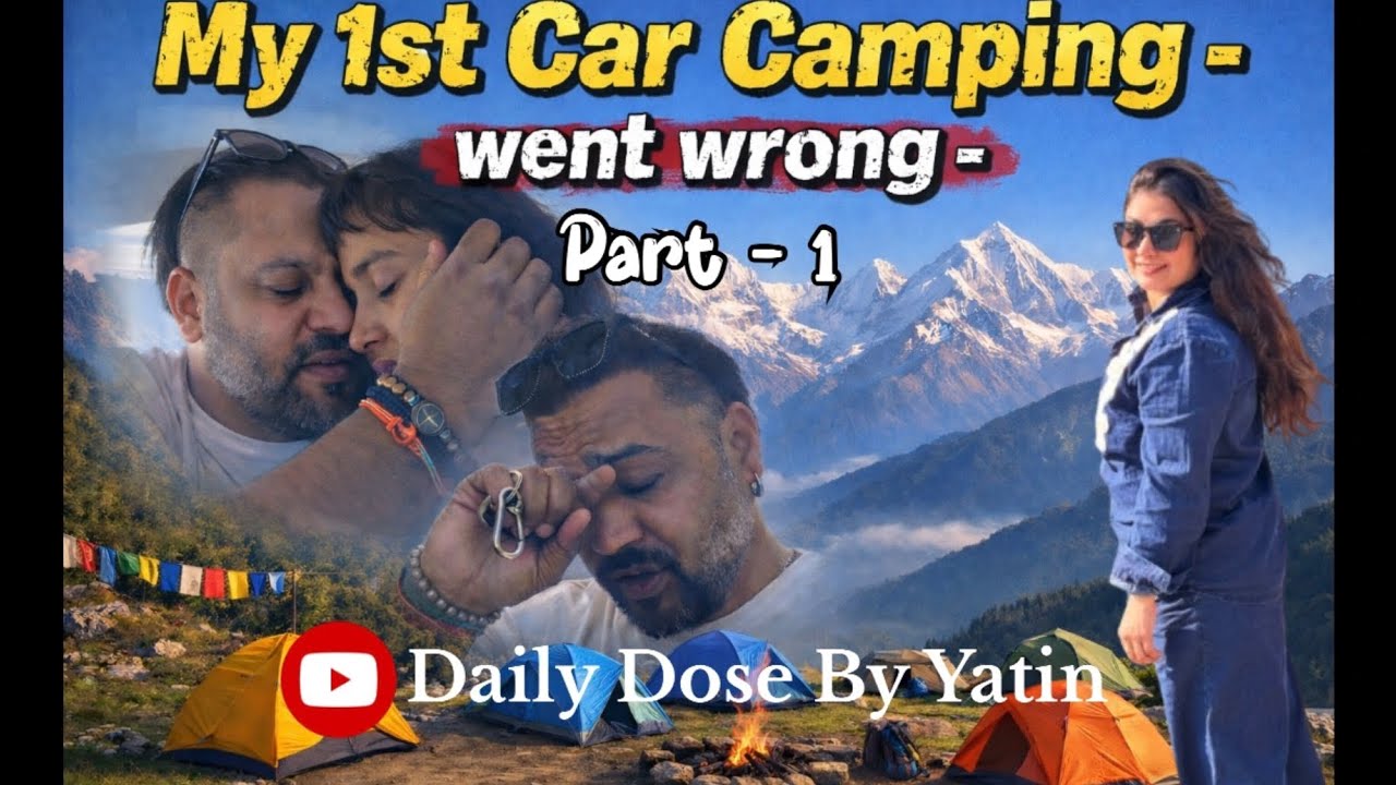 My 1st Car Camping WENT WRONG 🥹😭