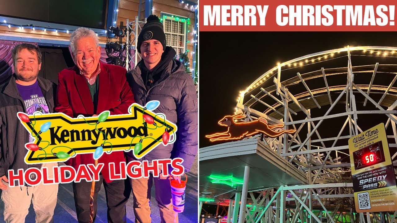 С Рождеством от Kennywood's Holiday Lights! | Kennywood