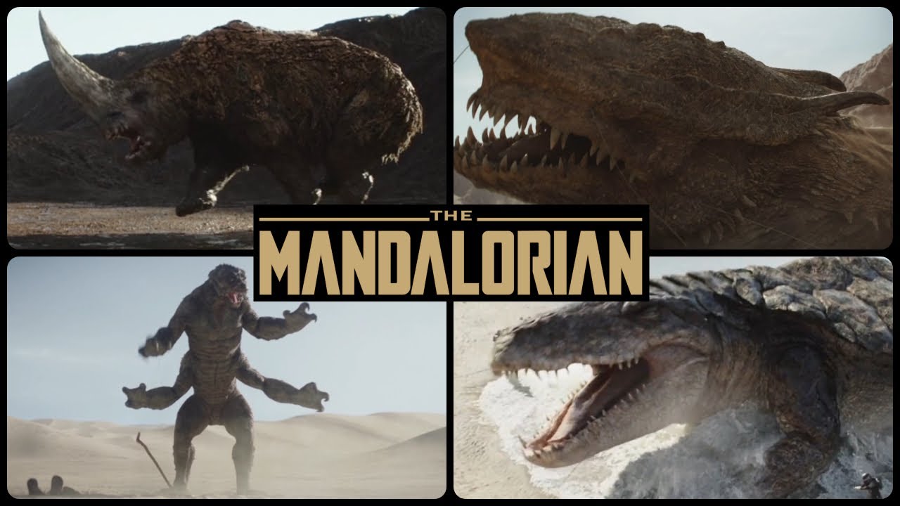 EVERY NEW CREATURE in The Mandalorian so far (EPIC RECAP S1-3 + BOBF)