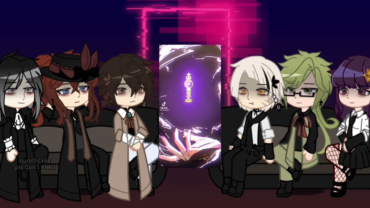 Bsd react to Atsushi as Scaramouche from Genshinimpact // Bsd reaction // Genshinimpact // Bsd